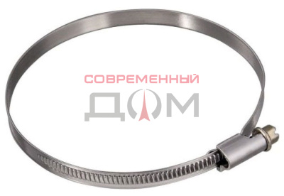 Хомут червячный STARFIX 110-130 мм, цинк, DIN 3017